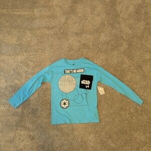 Disney Star Wars Blue Long Sleeve Tee